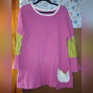 3FOR$12 Pink Margaret Winters Sweater